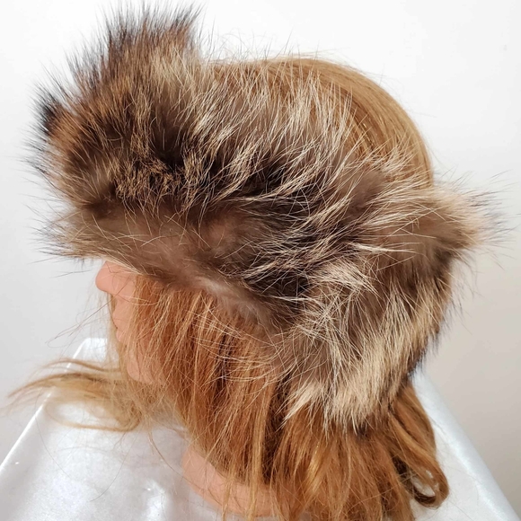 Real fur headband - Picture 2 of 11